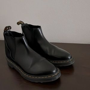 Dr. Martens Leather Chelsea Boots